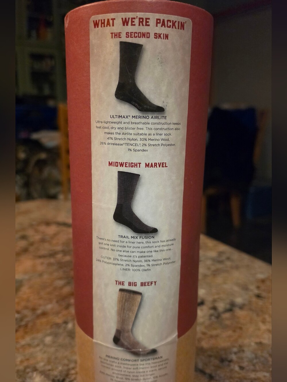 Wigwam Rod & Rifle Socks 3-Pack Outdoor NEW SEALED Merino Wool Hunting Boot